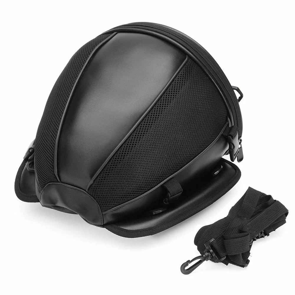 Седельная сумка для багажа хвоста 1 шт. прочная мотоцикла черный мотоциклетная