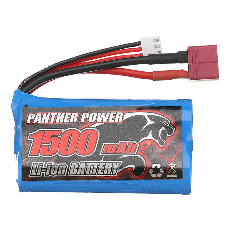 Remo 7 4 V 1500mAh Lipo батарея для 1631 1/16 RC автомобиля T вилка|Детали и аксессуары| |