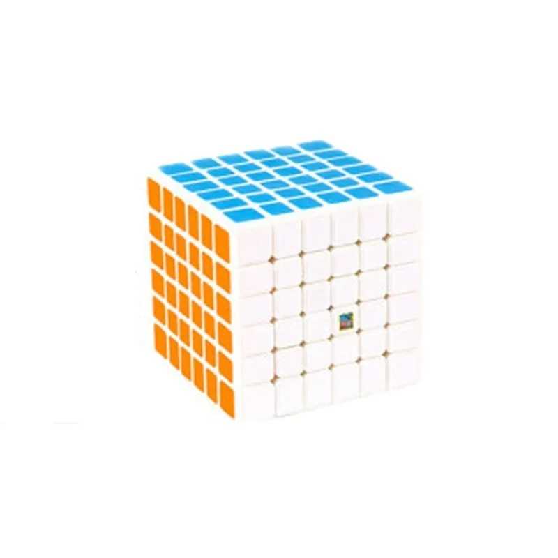 MOYU MF6 6x6x6 куб скорость 6 слоев Черный Stickerless 68 мм головоломка для детей Begginer 6x6