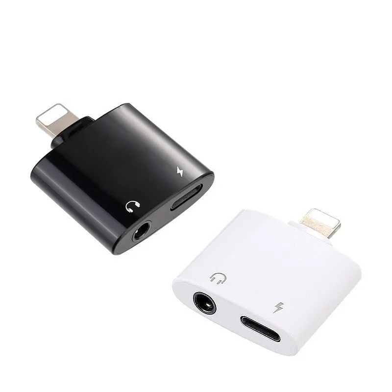 Lism 2 в 1 аудио адаптер для зарядки 3 5 мм наушники прослушивания музыки USB конвертер