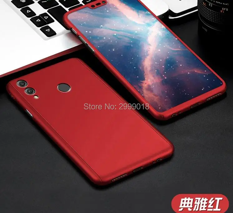 Huawei Y7 2019 360 Full Cover Case On Prime With Tempered Glass For Y 7 Y7Prime | Мобильные телефоны и аксессуары