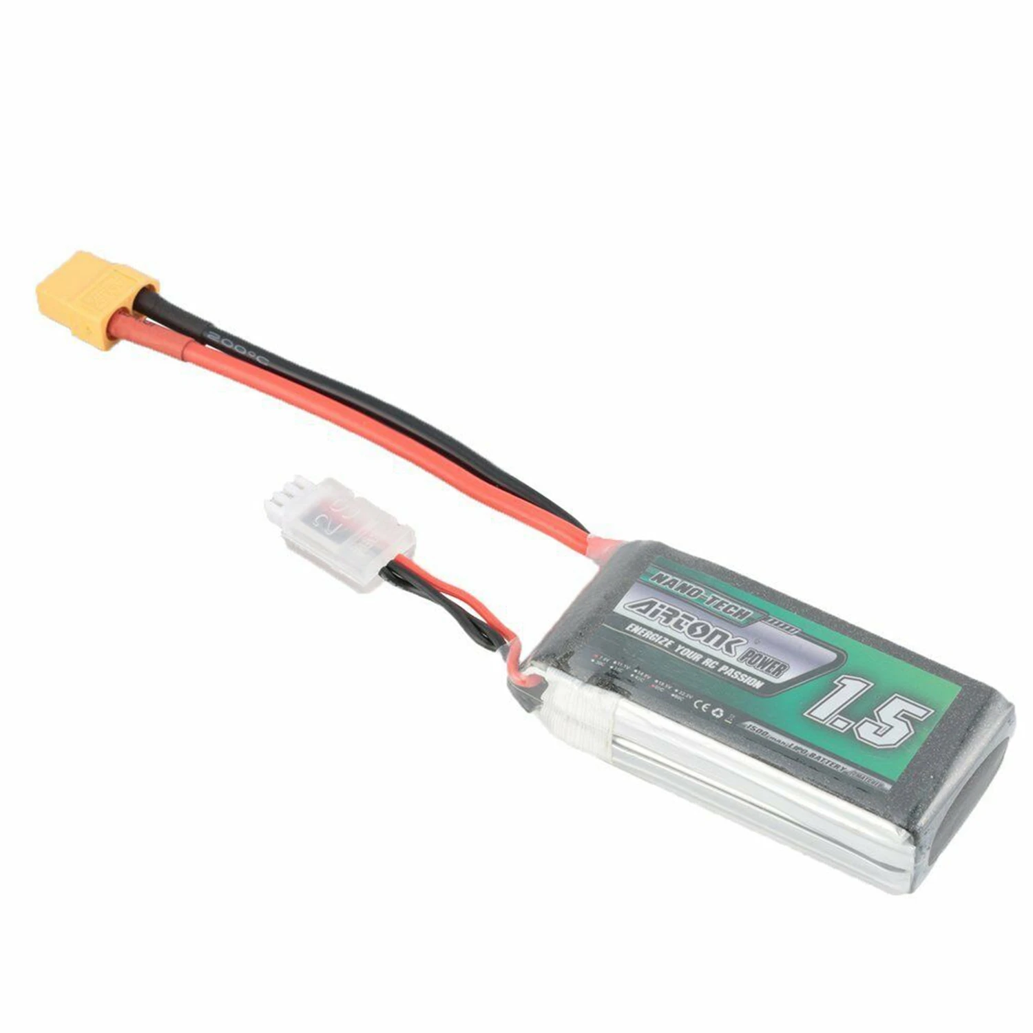 Airtonk power 7 4 V 1500 Mah 30C 4S 1 P Lipo батарея Xt60 разъем для радиоуправляемого дрона