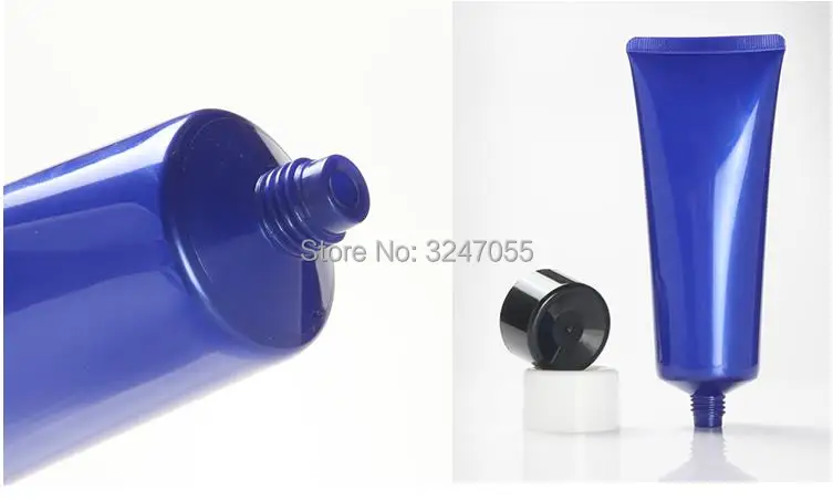 100ml/g Empty Blue Plastic Body/Hand Cream Squeeze Soft Tube Travel Portable Shampoo/Facial Cleanser Cosmetic Hose | Красота и