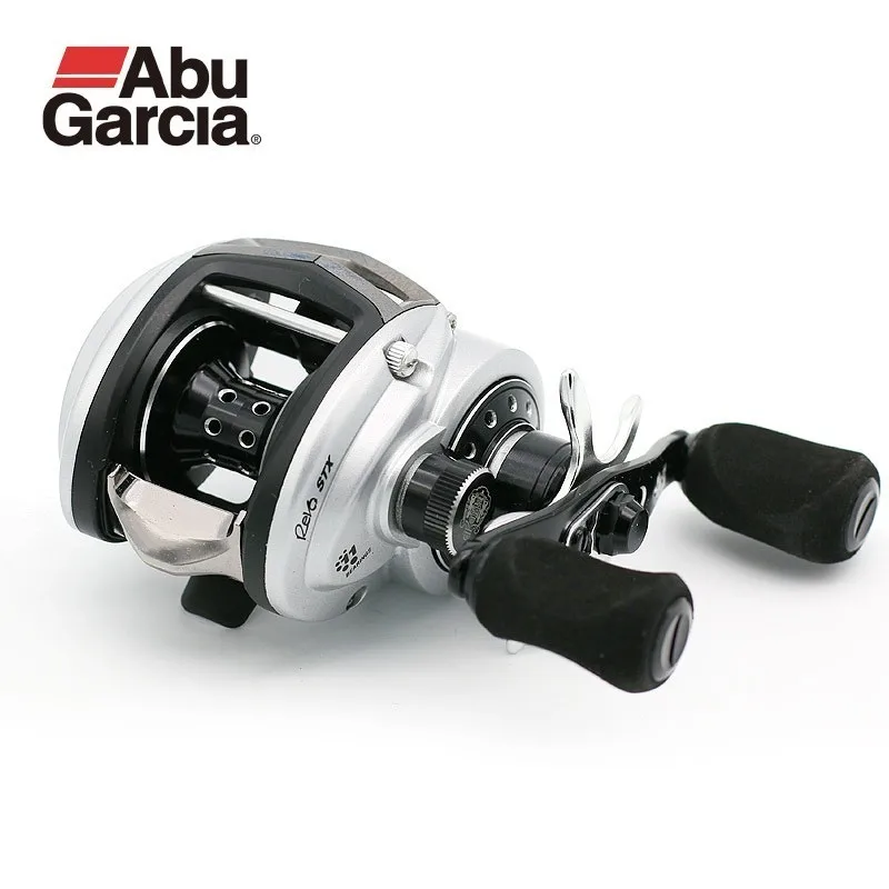 Оригинальная катушка для ловли рыбы с бросковой системой ABU GARCIA REVO STX III R HS SHS 10+1BB 180 г 9 кг максимального тягового усилия. Подходит для ловли на искусственную приманку в пресной и соленой воде.