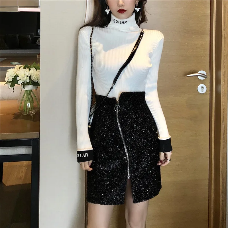 

Cheap wholesale 2019 new Spring Summer Hot selling women's fashion casual sexy Skirt XC44