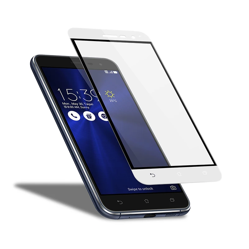 9H полное покрытие закаленное стекло для ASUS Zenfone Max Pro M2 M1 ZB633KL ZB631KL ZB601KL ZB602KL rog phone