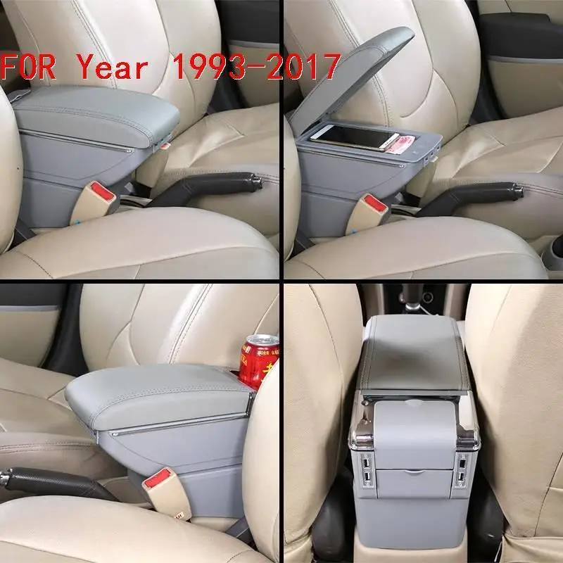 Отдыха стайлинга автомобилей Авто Arm подлокотник 93 97 98 99 2000 01 02 03 04 05 06 07 08 09 10 11 12 13 14