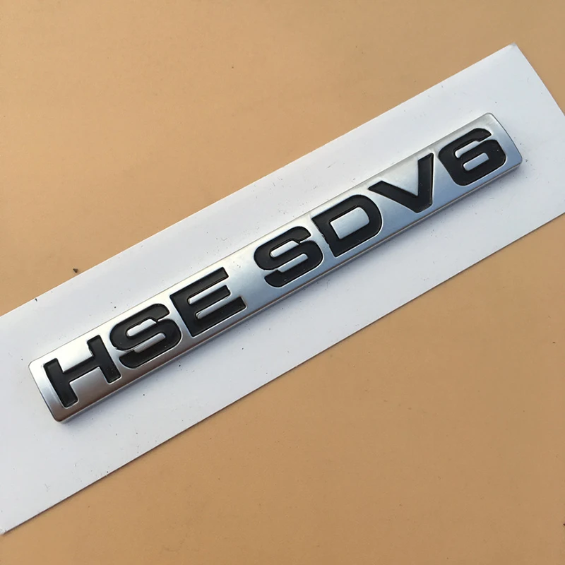 SPORT HSE Luxury CV6 SDV6 SDV8 Si4 SV Autobiography Emblem Badge Car Styling Refitting Trunk Sticker For Land Rover Range | Автомобили и