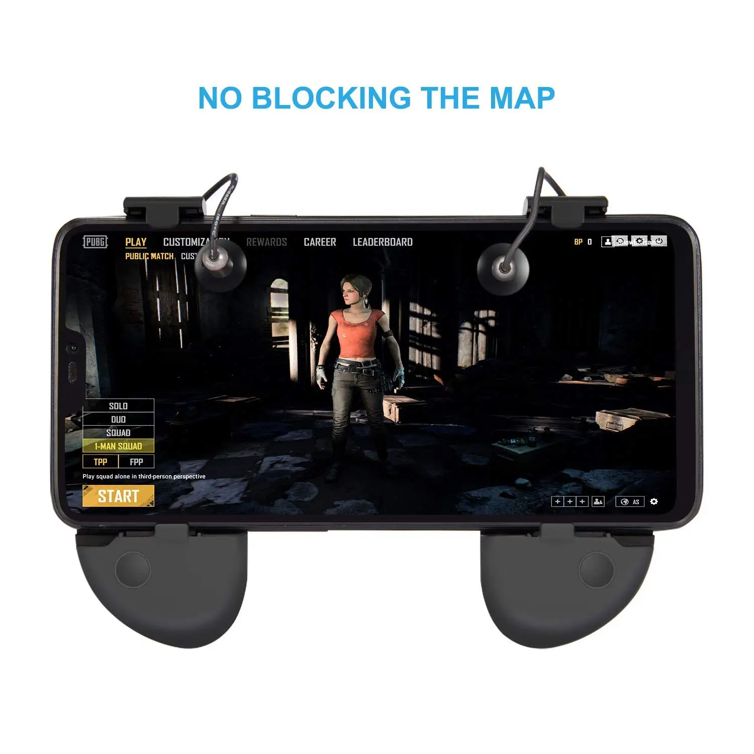 Мобильная игра L1R1 Aim триггер Кнопка пожарной и контроллер комплект с