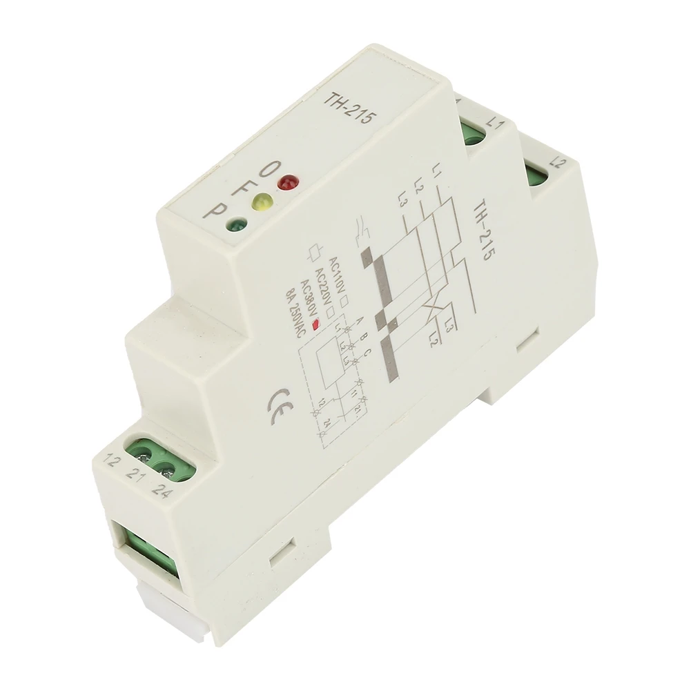 380V TH-215 Three Phase Sequence Control Relays Voltage Monitor tection Relay | Обустройство дома