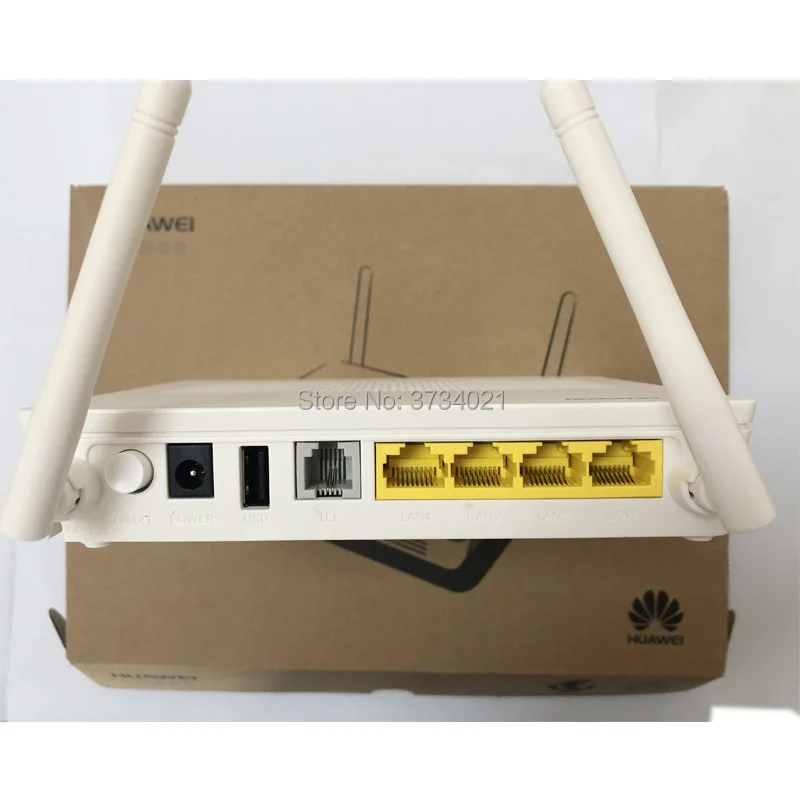 Доставка DHL 50 шт. 100% Новинка Huawei GPON ONU HG8546M ONT 1GE + 3FE 1TEL 1USB WIFI Мини Размер английская