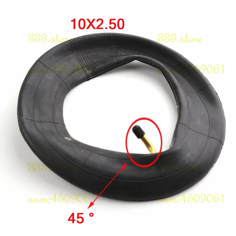 

8 pcs Inner Tube 10 x 2.5 with a Bent Valve fits Gas Electric Scooters E-bike 10x2.5 tire tyre