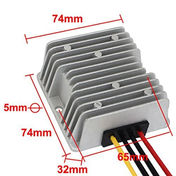Регулятор преобразователя полной мощности DC12V/24 V понижающий до DC6V 15A 90W