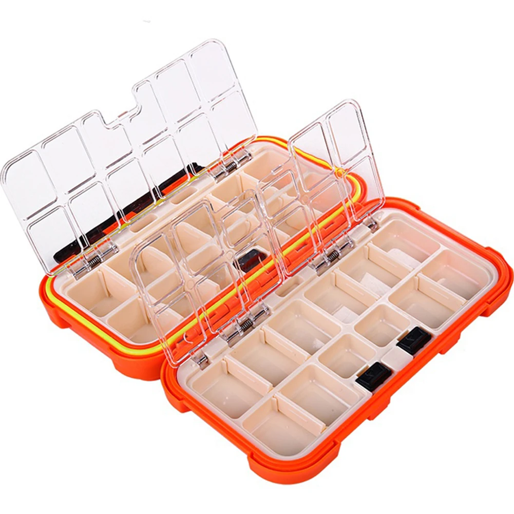 

New Portable 24 Compartments Double Layer Fishing Lure Tackle Plastic Storage Box