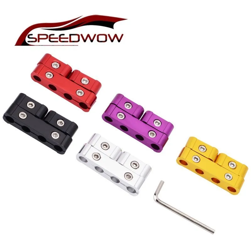 SPEEDWOW Свеча зажигания двигателя провода сепаратор фотоэлемент комплект для 8 мм 9