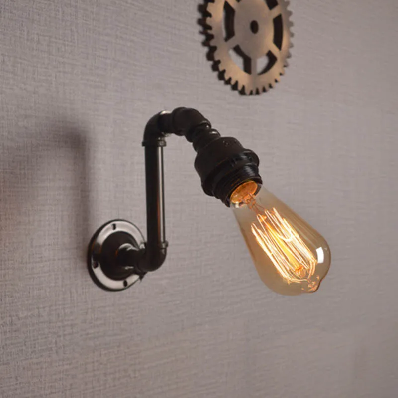 E27 Эдисон Ретро Винтаж водопровод крыльцо настенный светильник бра держатель