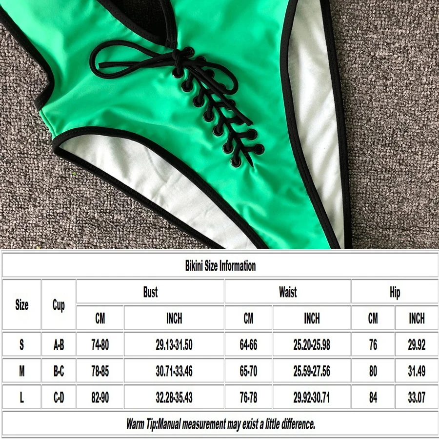 BINAND Сетчатый регулируемый купальник Женский бандажный купальный Монокини пуш ап