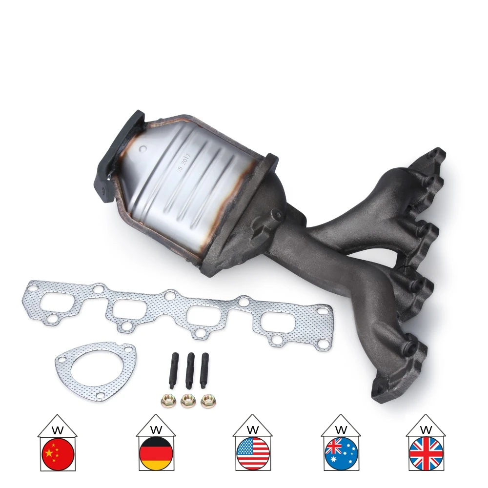 НОВЫЙ Выпускной коллектор с катализатором для Chevrolet Malibu 02 07 2004 2008 - Цена: 17 637,84 - 22 191,95 руб.