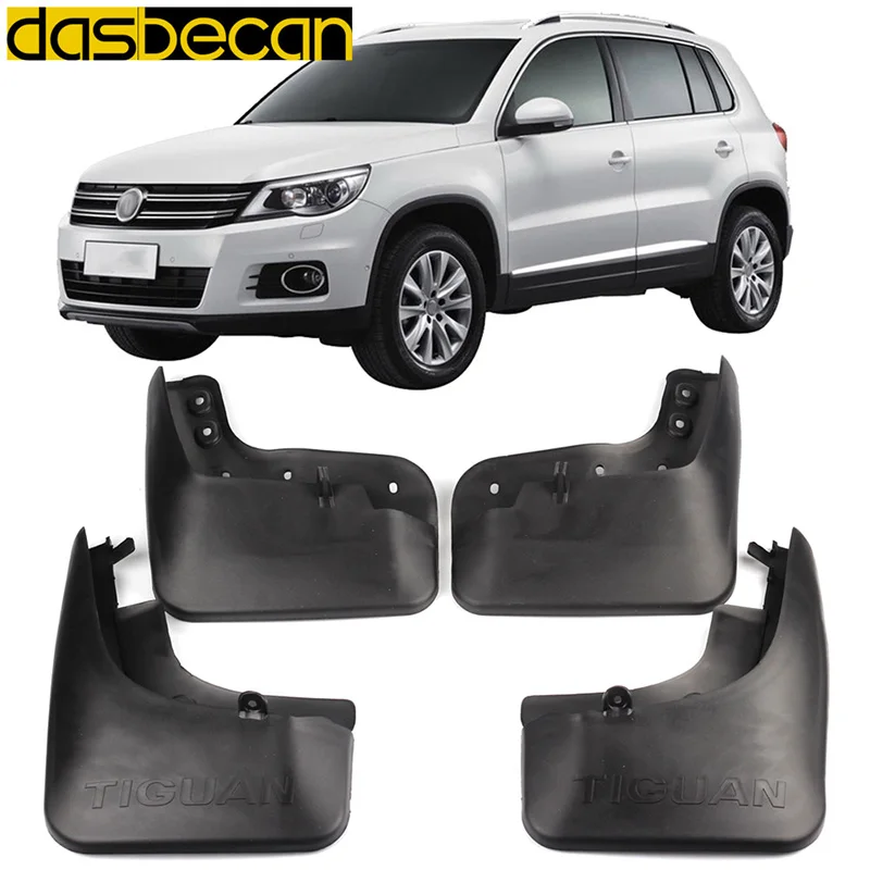 Dasbecan автомобильные грязевые Брызговики для VW Tiguan 2007 2015 аксессуары крыла