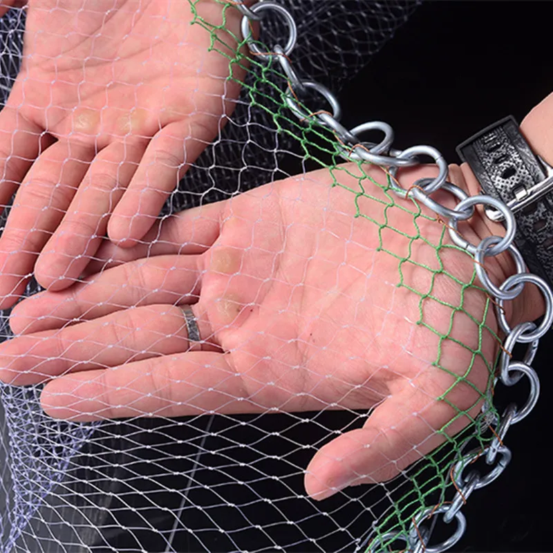 Стальная цепь грузила ручная литая сеть ловля рыболовная США вода рука бросок