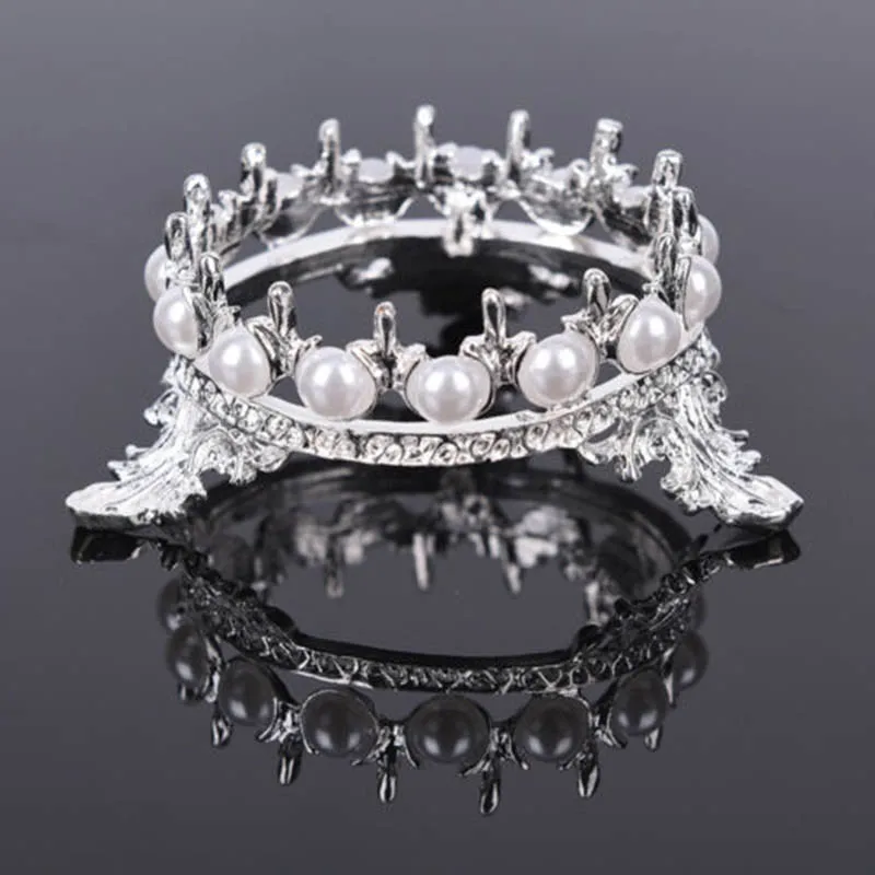Crown Stand Pen Brush Holder Pearl Nail Art Rack Manicure Tool | Красота и здоровье