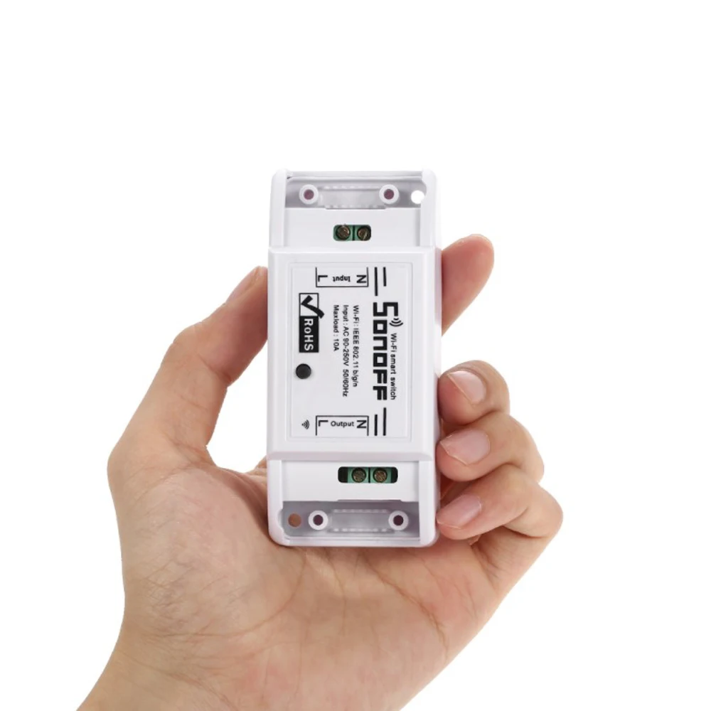 Sonoff легко микро-подключение дистанционного WiFi таймер переключатель умный