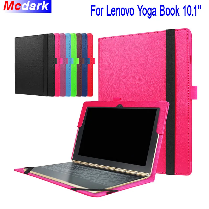 Mcdark для Lenovo Yoga Book 10 1 ''откидной Чехол кожаный чехол с шелковой текстурой 1''
