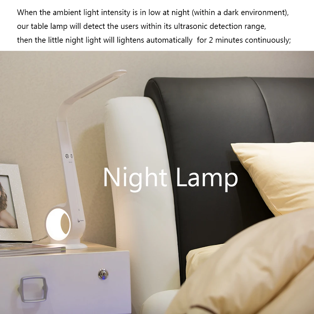 Настольная лампа для коррекции положения сидя Интеллектуальный светодиодный