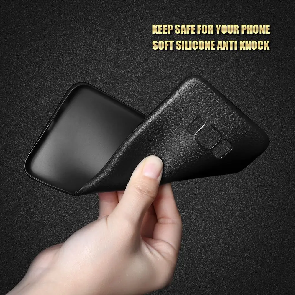 Чехол KISSCASE из мягкой искусственной кожи в стиле ретро для Samsung Galaxy Note 9 S9 S8 Plus