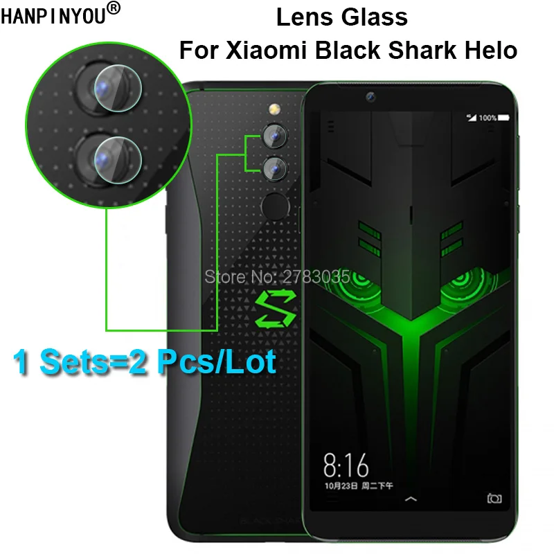 1 комплект = 2 шт./лот для Xiaomi Black Shark Helo прозрачная ультратонкая Защитная пленка