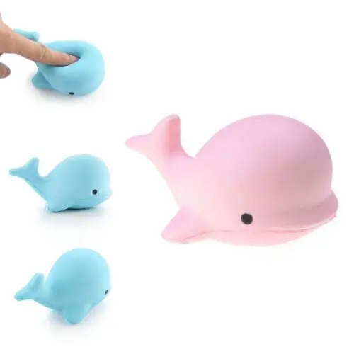 Mochi Squishy Dolphin Squeeze Healing Fun детская игрушка каваи для снятия стресса Декор|Выражение