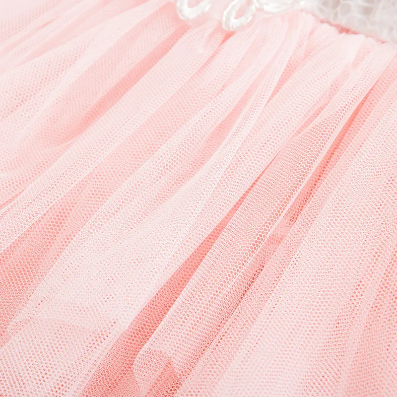 Dress For Girl Princess Prom Gown Kids Baby Cake Smash Dresses Girls Holiday Pink Beach Floral Clothing | Детская одежда и обувь