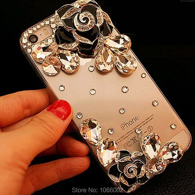 Горячие Роскошные 3D Цветок Bling Кристалл ТПУ жесткие чехлы для huawei P Smart 2019 Honor 10 9 Lite