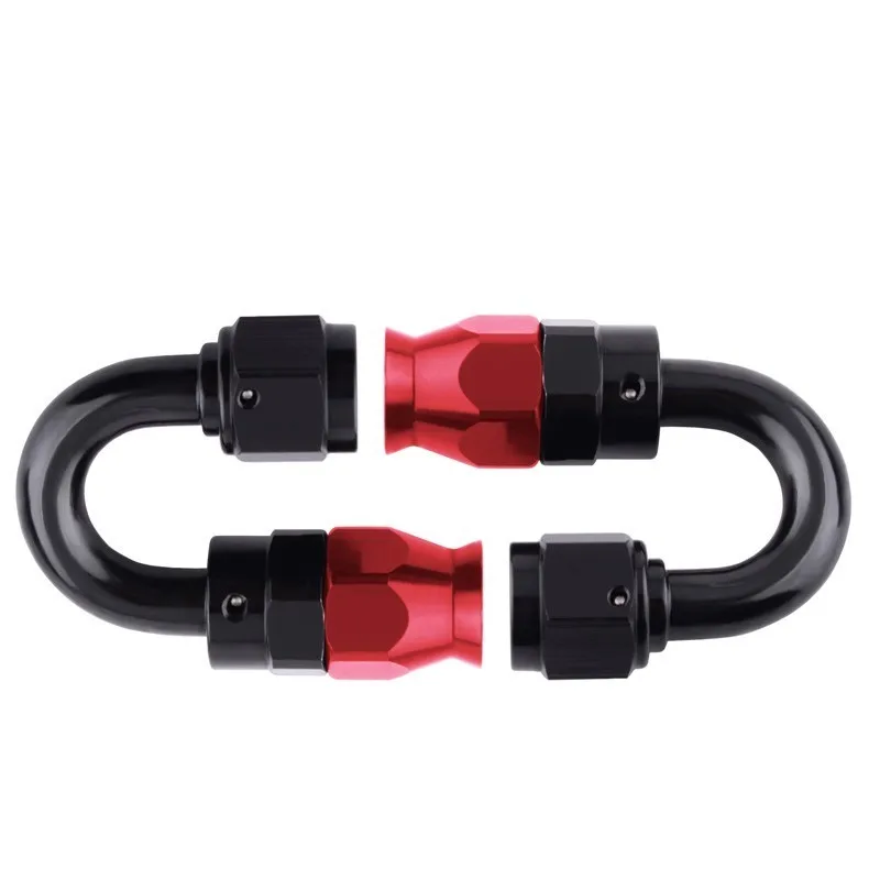 ESPEEDER AN6 0/45/90/180 Degree Aluminum Swivel Hose End Fitting 5 Meter PTFE Fuel Line Oil Cooler Adapter Kit | Автомобили и