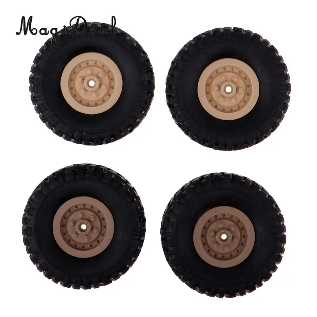 Набор/4 шт. шины для обода колеса радиоуправляемого автомобиля 1: 4 внедорожника WPL