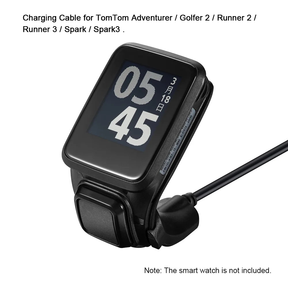 Usb кабель для зарядки и передачи данных TomTom Adventurer Golfer 2 Runner 2/3 Spark 3 сменный смарт