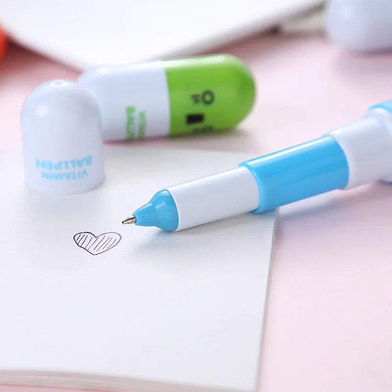 100 шт./лот бесплатная доставка оптовая продажа новинка шариковая ручка Выдвижная