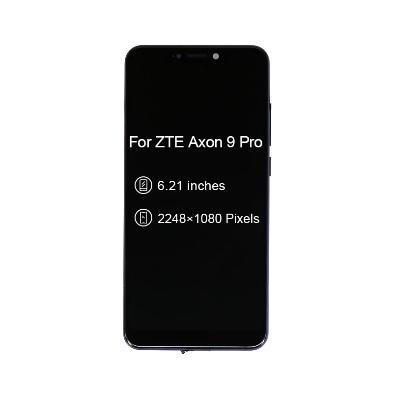 ЖК-дисплей для ZTE Axon 9 pro кодирующий преобразователь сенсорного экрана в сборе с