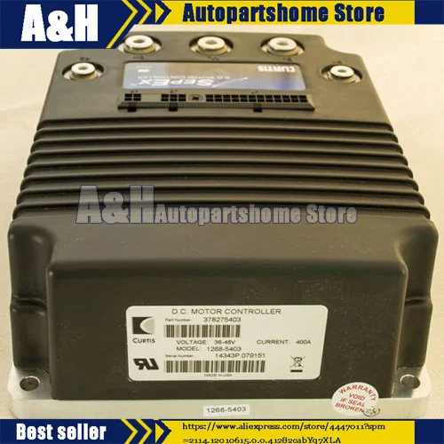 

Fit CURTIS 400A 36 48V DC Motor CONTROLLER 1268 5403 for Electric Pallet Truck And Electrical Golf Carts