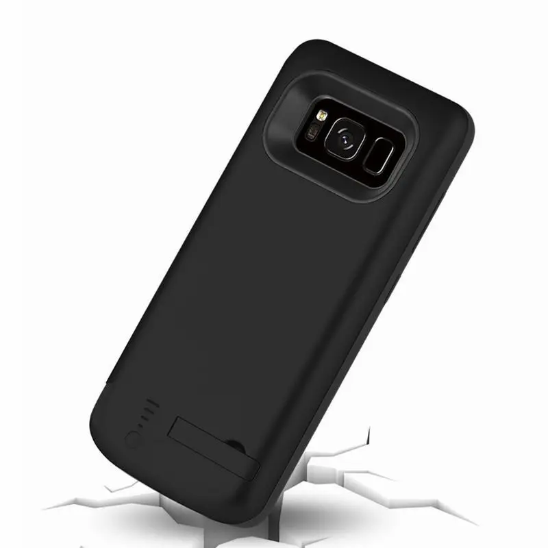 Чехол для аккумулятора S8 S9 Samsung Galaxy Plus внешний аккумулятор 6500 мач портативное