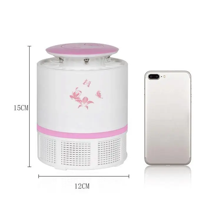 USB Electronic LED Mosquito Killer Light Safety Trap Insect Killing Lamp For Living Room Bedroom Kitchen Night | Дом и сад