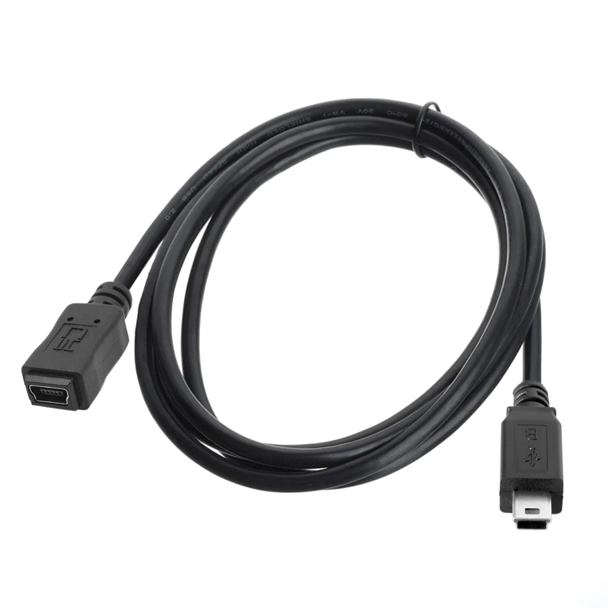 Chenyang Mini USB B Type 5pin Male to Female M F USB2.0 Удлинительный кабель 5ft 1 5 M|mini usb b|mini type busb2.0 extension