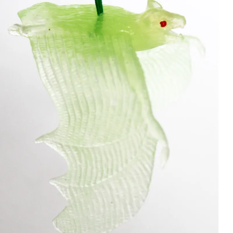 

10 pcs / Free Shipping Tricky Toy Scary Bat Emulsion for Halloween Party Soft Stretchy Hanging Decoration Pendant Accessories