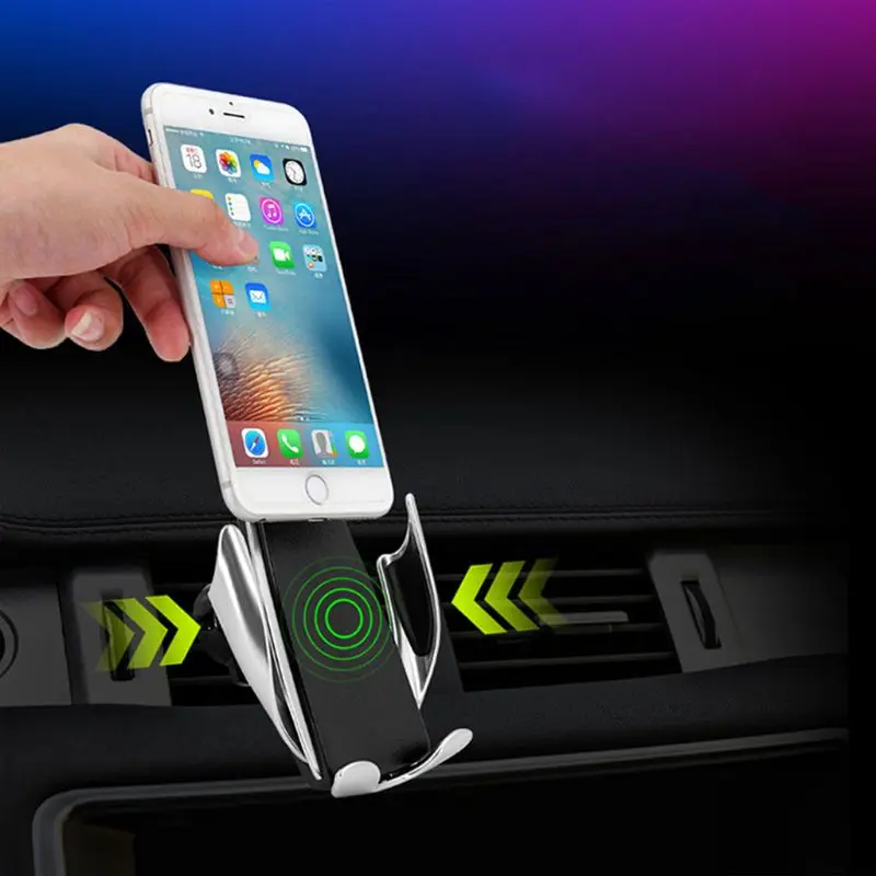 CD крепление ИК Автоматическая мобильного телефона держатель для авто зарядное