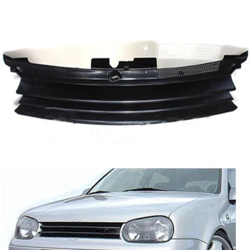Badgeless depadged Передняя Спортивная решетка гриль ABS пластик для VW GOLF 4 MK4 1997 1998 1999 2000 2001 2002 2003 2004