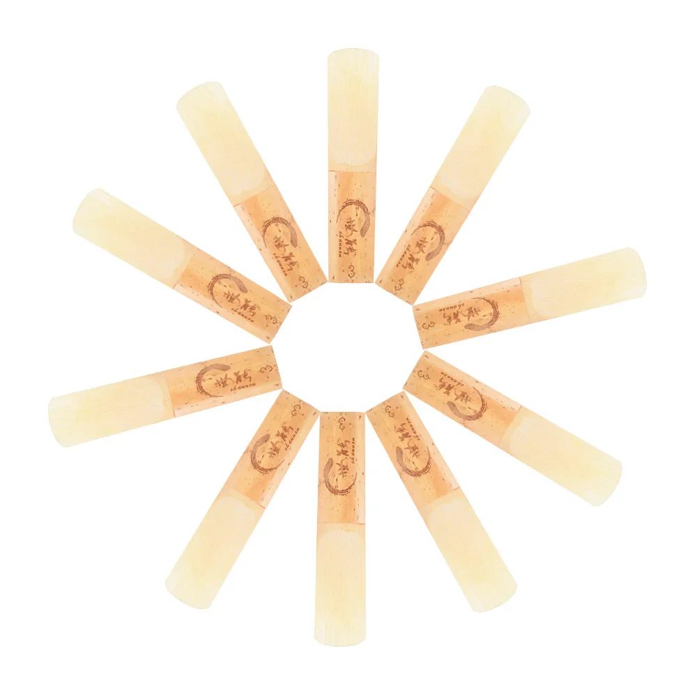 Professional Level Eb Alto Saxophone Sax Reeds Strength 2.0 10pcs/ Box | Спорт и развлечения