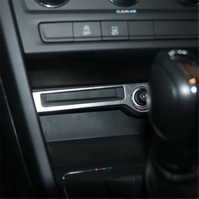 

For 2016-2018 new Touran USB control panel sticker decorative sheet stainless steel sticker
