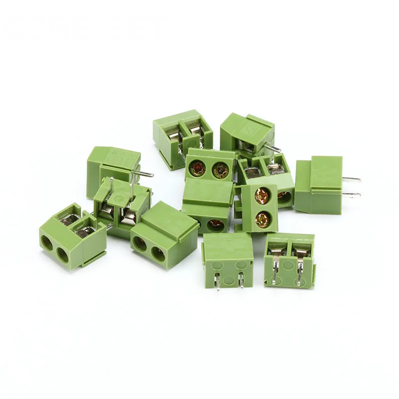 10Pcs/Lot KF126-5.0-2P KF126 2Pin 5.0mm Straight Pin PCB Screw Terminal Block ROHS 250V/8A | Обустройство дома
