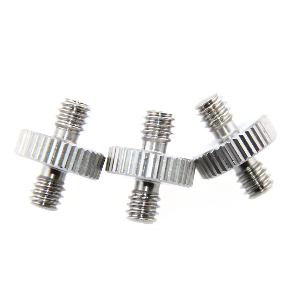 Camvate 1/4 &quotMale to 1/4&quot Male двусторонний винтовой адаптер (в упаковке 3) C1229|Аксессуары
