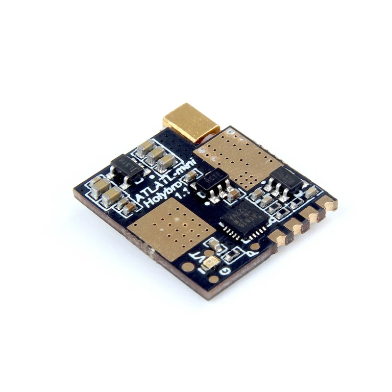Holybro Atlatl 25mW 100mW 5 8G 40CH Мини FPV видео передатчик 19x16 мм для RC гоночных дронов модели ESC